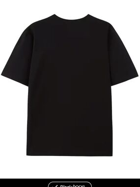 Classic Men's Black Crew Neck T-Shirt